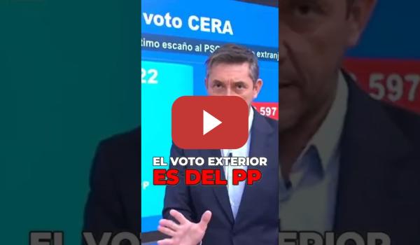 Embedded thumbnail for JAVIER RUIZ DESMONTA 2 FALACIAS 💥 Voto exterior e inmigración: así intoxica el PP