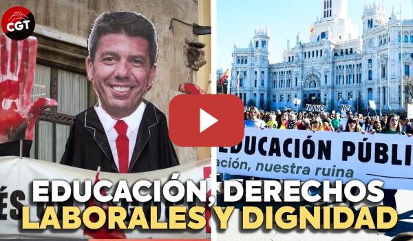 Embedded thumbnail for EN LUCHA 03: Luchando por DIGNIDAD, RESPETO Y DERECHOS | CGT EN RED