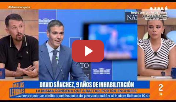 Embedded thumbnail for David Sánchez: ¿Enchufismo y lawfare? ¿Ambas son verdad?