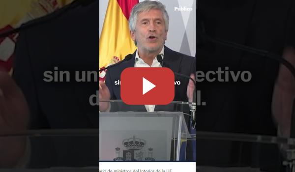 Embedded thumbnail for Marlaska: "Ceuta tiene un régimen especial. Nadie puede moverse libremente al continente"
