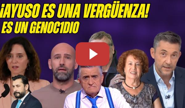 Embedded thumbnail for COLOSAL REPASO a AYUSO y sus PALMEROS PEPEROS por CÓMPLICES de ISRAEL ¡Es una IGNORANTE!