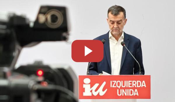 Embedded thumbnail for 🔴 Rueda de prensa de Izquierda Unida | 19/05/2025