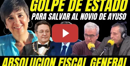 Embedded thumbnail for NIEVES CONCOSTRINA REVIENTA AL NOVIO DE AYUSO "DENUNCIA GOLPE ESTADO JUDICIAL CONTRA FISCAL GENERAL