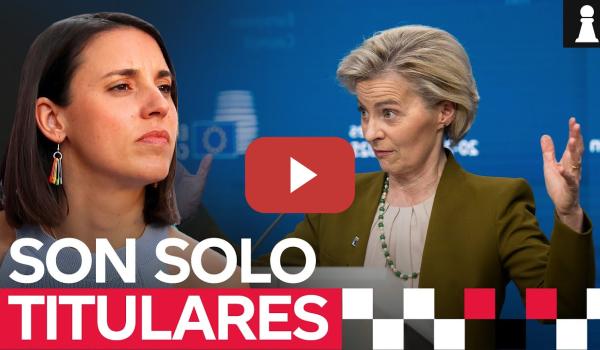 Embedded thumbnail for Irene Montero le responde a Von Der Leyen