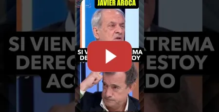 Embedded thumbnail for Javier Aroca, si viene la extrema derecha yo estoy acojonado.