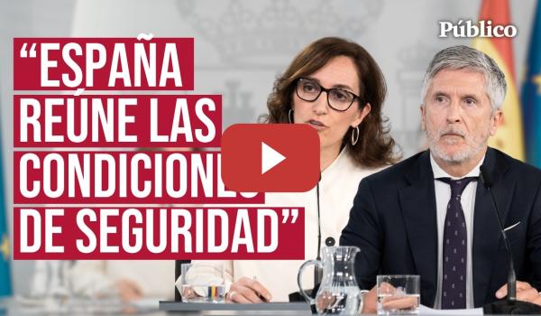 Embedded thumbnail for "No supondrá ningún riesgo": Mónica García y Grande-Marlaska dan explicaciones sobre el HANTAVIRUS