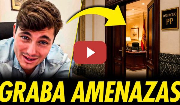 Embedded thumbnail for VITO QUILES GRABA SUS AMENAZAS DE DENUNCIA A BEGOÑA GÓMEZ DESDE UN DESPACHO DEL PP