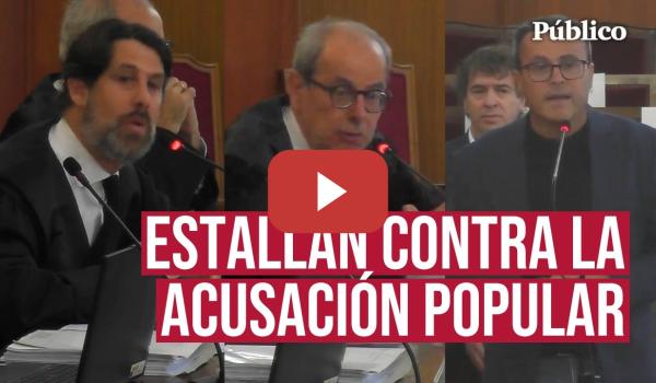 Embedded thumbnail for JUICIO DAVID SÁNCHEZ | Dos abogados pierden la paciencia con la ACUSACIÓN POPULAR