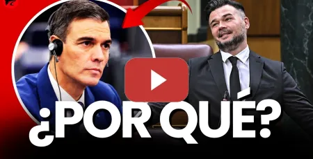 Embedded thumbnail for Rufián le pregunta esto a Pedro Sánchez... y se hace viral