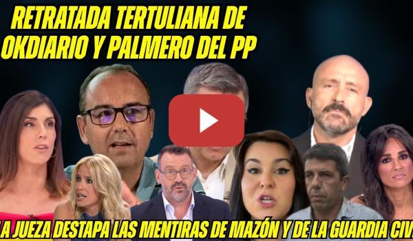 Embedded thumbnail for PALMERO RETRATADO DIMITE FALSEAR TÍTULO ¿MAZÓN BONILLA? BAÑO OKDIARIO REVÉS JUEZA DANA GUARDIA CIVIL