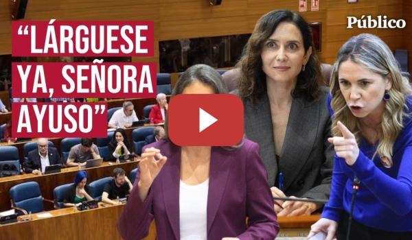 Embedded thumbnail for Más Madrid y PSOE paran en seco a Ayuso por el aborto: &quot;Relaje esos tics&quot;