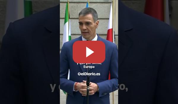 Embedded thumbnail for Sánchez responde a Trump por sus críticas a la política migratoria: “Europa no es vasalla de nadie”