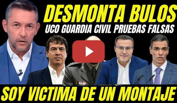 Embedded thumbnail for DECLARACIÓN HERMANO PEDRO SÁNCHEZ "SOY VÍCTIMA MONTAJE JUDICIAL" TUMBA MENTIRAS UCO GUARDIA CIVIL