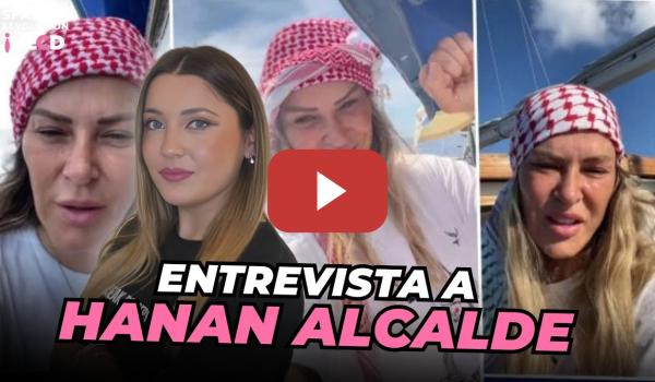 Embedded thumbnail for Entrevista a HANAN ALCALDE desde la FLOTILLA a GAZA: “NO PUEDO CREER EL RELATO DE UN GENOCIDA” 🚢