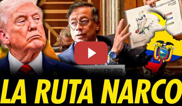 Embedded thumbnail for PETRO LE SEÑALA A TRUMP QUE LA CENTRAL DEL NARCO ESTÁ EN ECUADOR