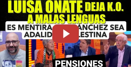 Embedded thumbnail for Luisa Oñate da una lección magistral en directo sobre Pedro Sánchez y Palestina.