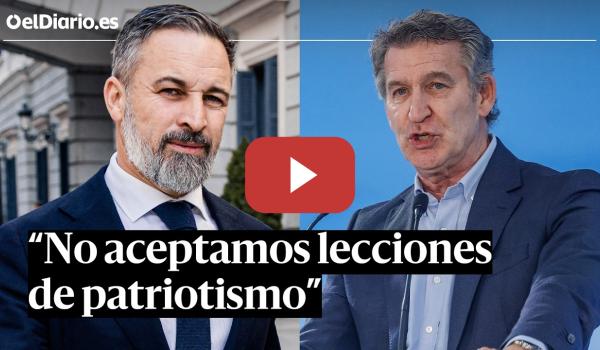 Embedded thumbnail for Feijóo responde a Abascal: "A mí me daría vergüenza votar con el PSOE y Podemos en Extremadura"