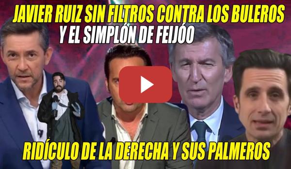 Embedded thumbnail for CASTIGO de Javier Ruiz y Gallego a Ikér Jiménez y Feijóo💥DESCUBREN otra campaña CONTRA el GOBIERNO