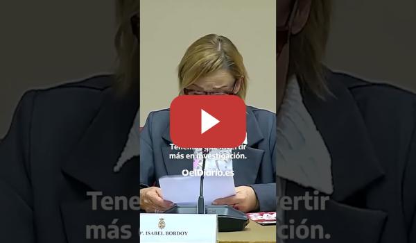 Embedded thumbnail for Isabel, paciente de cáncer de mama, en el Congreso: “Pedimos una cosa: cuiden la sanidad pública”