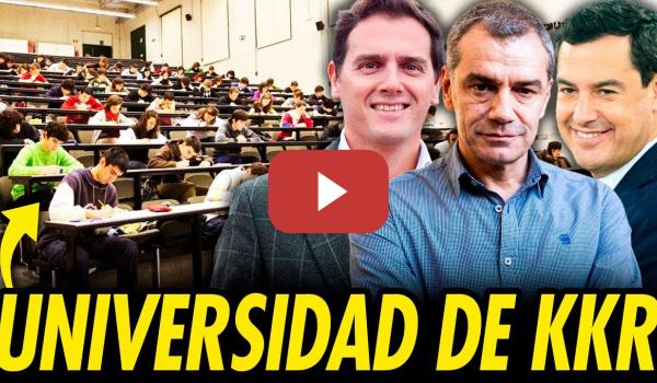 Embedded thumbnail for TONI CANTÓ, ALBERT RIVERA, MORENO BONILLA Y LA UNIVERSIDAD SIONISTA DE KKR