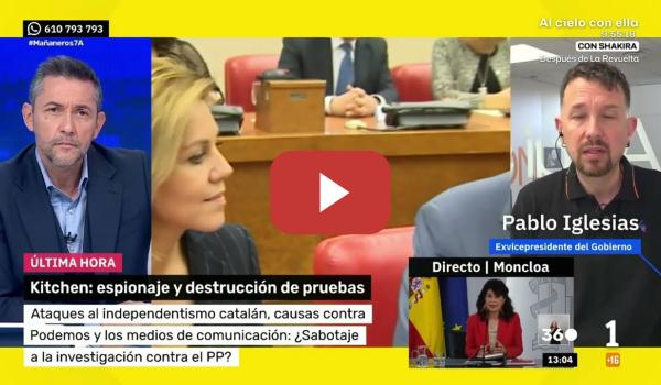 Embedded thumbnail for El Caso Kitchen y las cloacas no se entienden sin los medios de comunicación