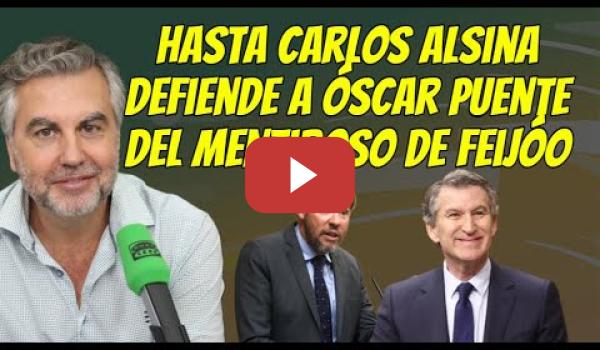Embedded thumbnail for Hasta Carlos Alsina defiende a Óscar Puente del mentiroso de Feijóo