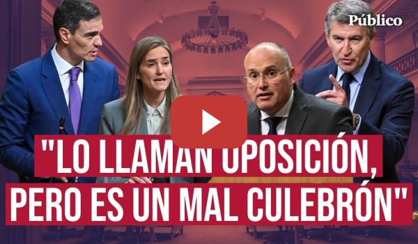 Embedded thumbnail for Sánchez: &quot;El drama que usted está afrontando es que España avanza sin su permiso y eso le molesta&quot;