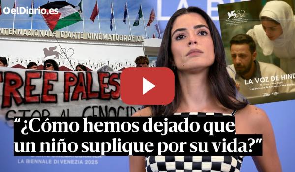 Embedded thumbnail for SAJA KILANI, actriz protagonista de ‘La voz de Hind’ sobre GAZA en VENECIA: &quot;¿No es suficiente?