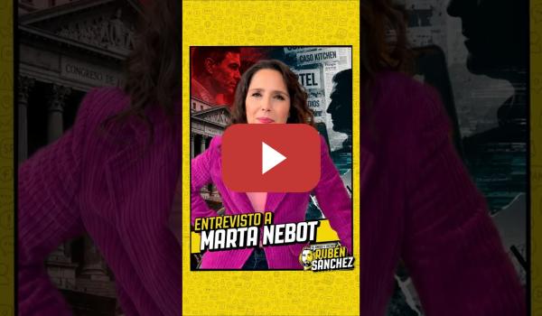 Embedded thumbnail for "¿Creen que el pueblo español es gilipollas, o es que están asustados?" | Marta Nebot.
