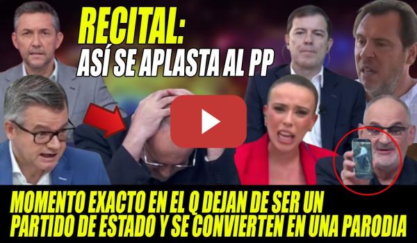 Embedded thumbnail for DESCANSE en PAZ Partido Popular💥RECITAL y CASTAÑAZOS de Rico,Puente,Losada,Sarah💥OPOSICIÓN INFINITA