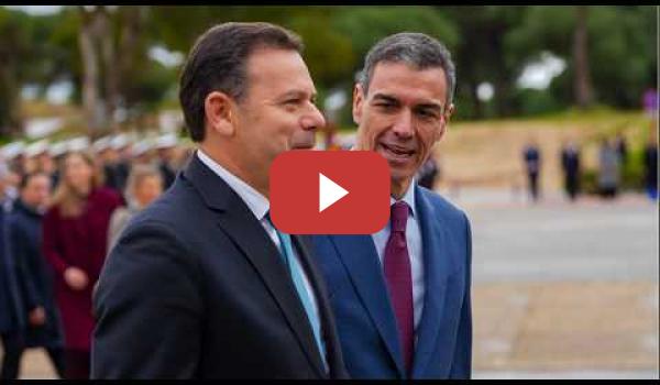 Embedded thumbnail for 🔴  DIRECTO | Sánchez y Montenegro presiden la firma de acuerdos de la Cumbre Hispano-Portuguesa