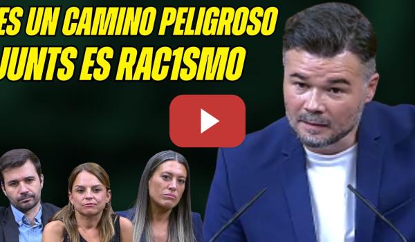 Embedded thumbnail for MENSAJE de RUFIÁN e IÑARRITU a PODEMOS &quot;Se EQUIVOCAN, su GENTE es MI GENTE&quot; RETRATA a JUNTS RAC1STA