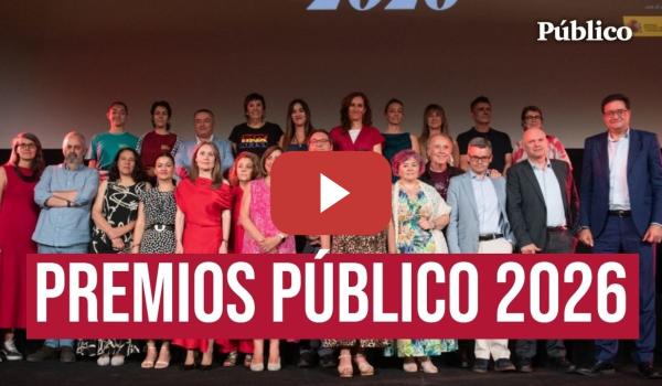 Embedded thumbnail for PREMIOS PÚBLICO 2026 | Celebramos la JUSTICIA, la LIBERTAD y la MEMORIA