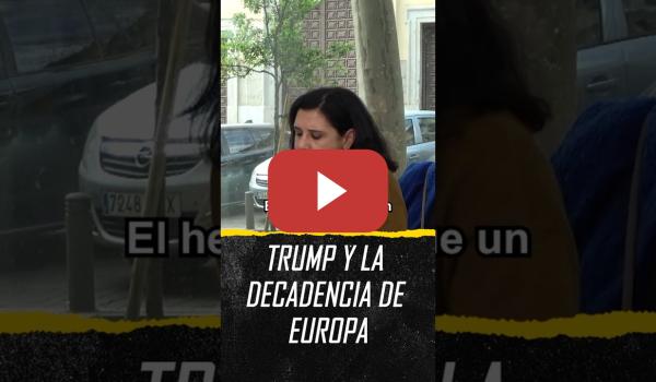 Embedded thumbnail for Trump y la decadencia de Europa, con Natalia Sancha (CARNE CRUDA) #trump #eeuu #europa