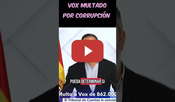 Embedded thumbnail for VOX MULTADO POR FINANCIACIÓN IRREGULAR