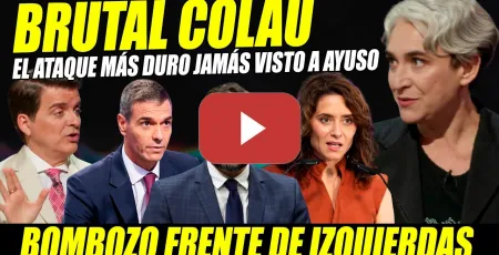 Embedded thumbnail for ADA COLAU Y MARC GIRÓ DESTRUYEN A AYUSO POR PI-JA DE ÁTICOS.BOMBAZO FRENTE DE IZQUIERDA.CARA AL SHOW
