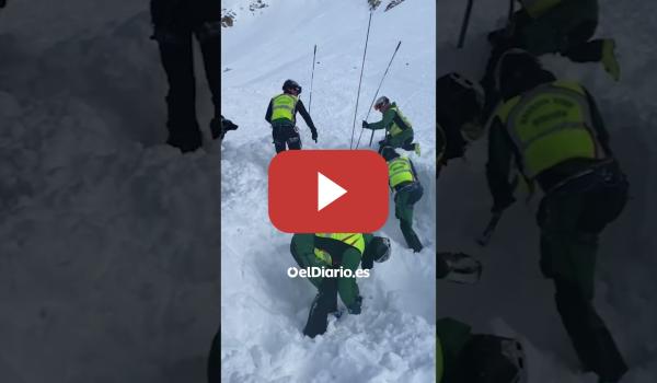 Embedded thumbnail for Así se rescató a las víctimas del alud en las inmediaciones del balneario de Panticosa, Huesca