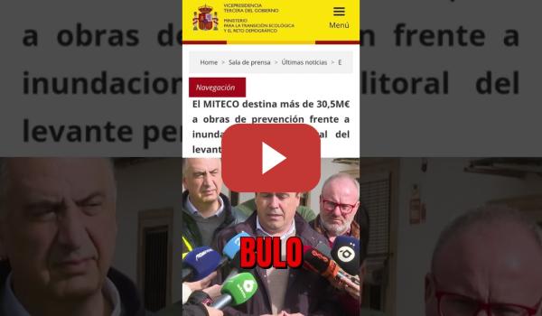 Embedded thumbnail for El primer BULO de Pérez Llorca