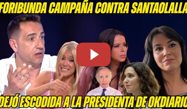 Embedded thumbnail for DESCOMUNAL REPASO a la Presidenta OKDIARIO: ¡Os FINANCIA el PP! TRIPLE BAÑO. INSULTAN a SANTAOLALLA