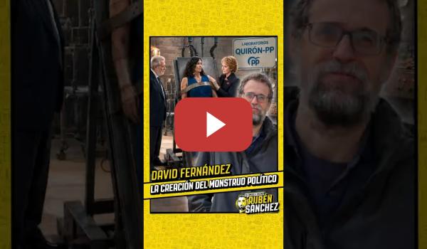 Embedded thumbnail for La construcción del MONSTRUO POLÍTICO de AYUSO| Entrevisto a David Fernández