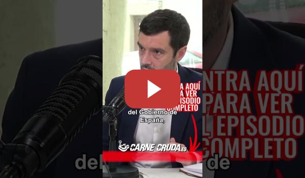 Embedded thumbnail for ¿El "NO A LA GUERRA" del Gobierno es postureo? Responde el ministro Pablo Bustinduy (CARNE CRUDA)