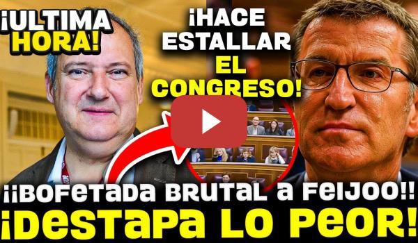 Embedded thumbnail for 💥¡¡BRUTAL!! HEREU DESTAPA ESCÁNDALO: FEIJÓO DIO ADJUDICACIONES A DEDO A SU HERMANA EN GALICIA