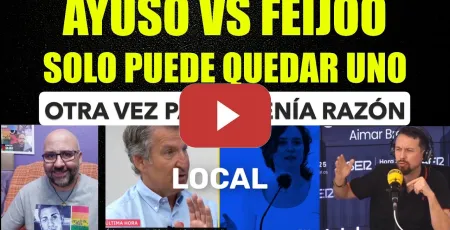 Embedded thumbnail for Ayuso VS Feijóo, solo puede quedar uno. Pablo Iglesias ya advirtió lo que pasaría en Ceuta.