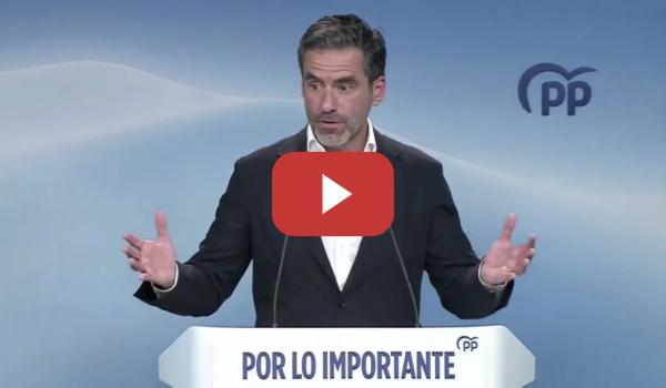 Embedded thumbnail for El PP llama al PNV y a los socios de Gobierno a "ser coherentes" y no seguir sosteniendo a Sánchez