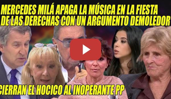 Embedded thumbnail for Mercedes Milá ARRASA a la DERECHA con ARGUMENTO DEMOLEDOR💥Aguirre, Feijó y Abascal RIDICULIZADOS💥