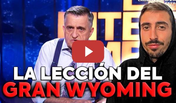 Embedded thumbnail for La lección del Gran Wyoming sobre la relación entre el franquismo y la derecha de hoy | EN LA DIANA