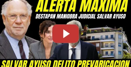 Embedded thumbnail for BOMBAZO "DESTAPAN MANIOBRA PARA SALVAR A AYUSO DELITO PREVARICACIÓN COMPRA ÁTICO"
