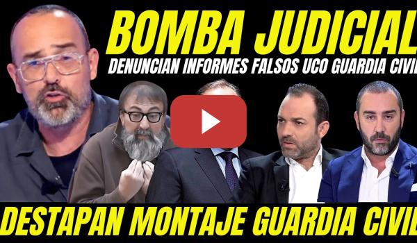 Embedded thumbnail for HIJO DE ÁBALOS DENUNCIA INFORMES FALSOS GUARDIA CIVIL "APORTA PRUEBAS MONTAJE JUDICIAL"