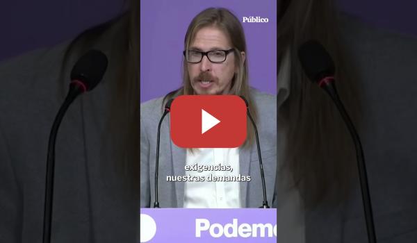 Embedded thumbnail for Podemos exige al Gobierno un embargo de armas real y efectivo