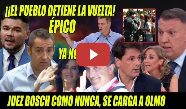 Embedded thumbnail for ESPAÑA FRENA a ISRAEL y DETIENE la VUELTA🔥LA CAVERNA RABIA, Ayuso DESTROZADA, Bosch HUNDE a Olmo